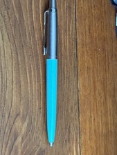 Green Parker Pen Ballpoint Jotter Piece Unusual Design Writing Curios 9j