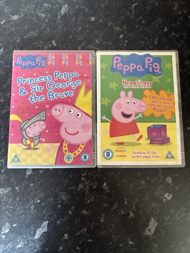 Peppa pig dvds - pig, new