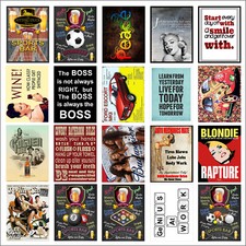 Various Retro Tin Metal