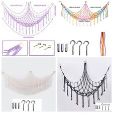 Kids Toy Hammock Cuddly Soft Storage Mesh Net For Bedroom Nursery