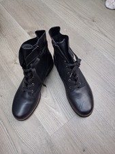 Beautiful zip & lace Gabor soft leather boots this season BNNT RRP £105 size 7.5