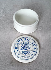 Vintage BOOTS  Pot Lid AND Base - Shaving Soap 100g Pot Size 10 cms