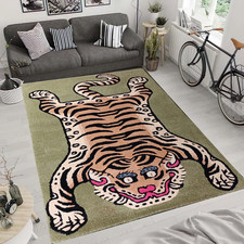 Tibetan tiger rugs 2x3 - tiger,