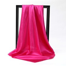 Large 90cm Satin Silk Square