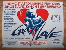 CRAZY LOVE (1987) rare rolled