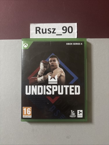 Undisputed xbox series pegi - x,