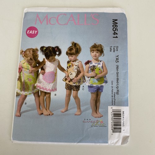 Mccall m6541 sewing pattern - mccall`s,