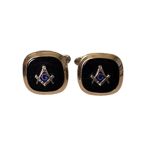 Mason masonic cufflinks links - masonic,