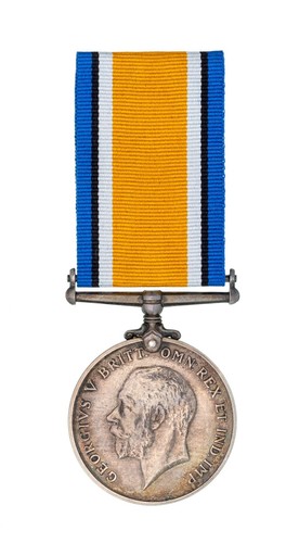 Ww1 british war medal - ww1,