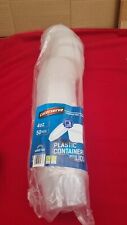 Caterserve Plastic Containers with Lids (approximately 50pieces)