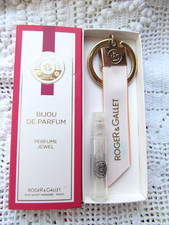 RARE Roger & Gallet Bijou De Parfum Keyring Charm & 1.5ml Gingembre Rouge Mini