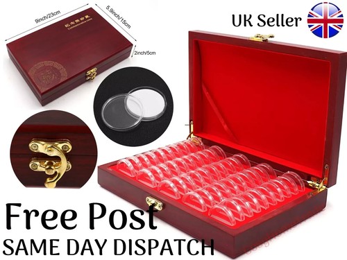 Wooden coin storage box for - wooden,