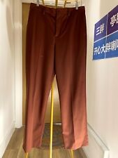 Zara mens straight fit suit trousers red size 31