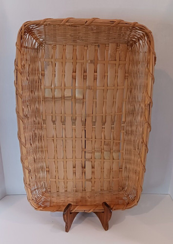 Vintage rectangular wicker - vintage,