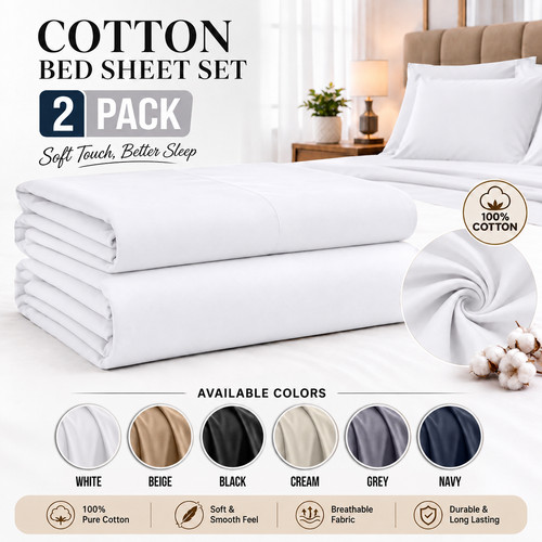 Pack white flat - flat, sheet