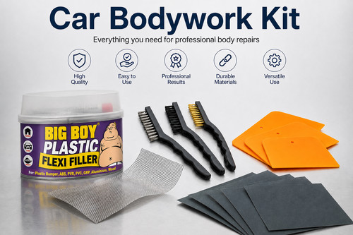 Plastic bumper filler bodywork - plastic,