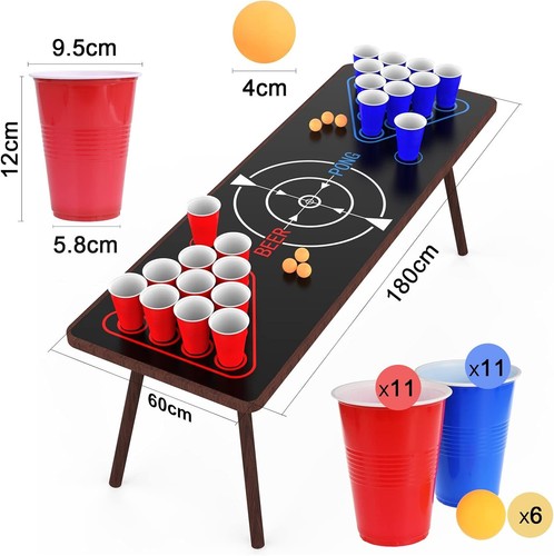 Beer pong set - drinking, games