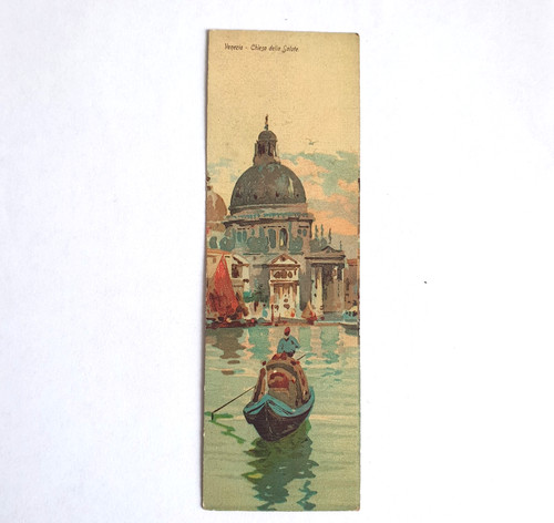 Antique venice bookmark - venice,