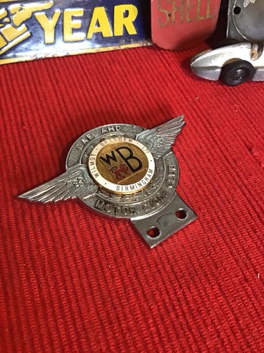 Vintage car badge - vintage,