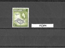 Pitcairn Island QE11 1957 1d Black and Olive Green SG 19 MLH