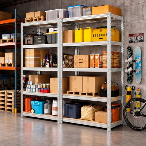 Tier garage shelves - 5,