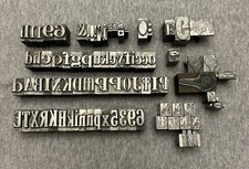 Letterpress Printing Block