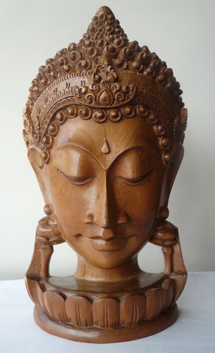 Vintage balinese hand - balinese, carved