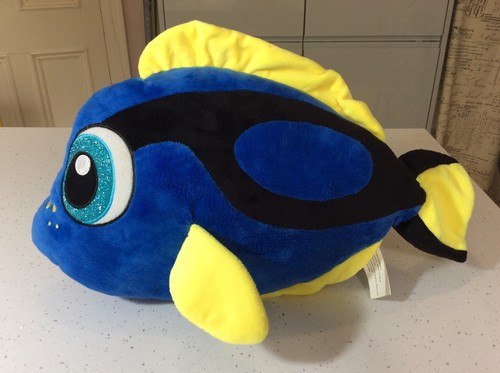 Plush blue tang fish like - blue,