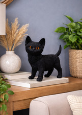 Black Cat Ornament – Resin