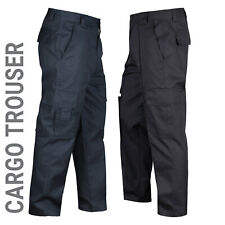 Mens Cargo Combat Work Trousers Pants Heavy Duty Work Wear Cargo Trousers UK