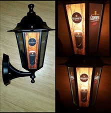 Guinness light Guinness  replica lantern Wall Lantern pub LED bar light man cave