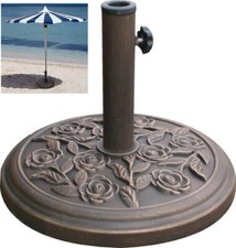 CAST IRON EFFECT PARASOL BASE