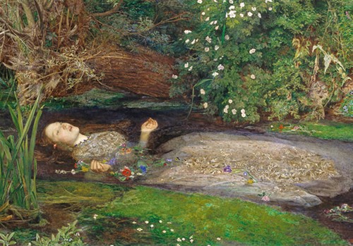 Pre raphaelite art ophelia - pre-raphaelite,