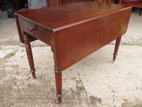 Victorian mahogany pembroke - mahogany,