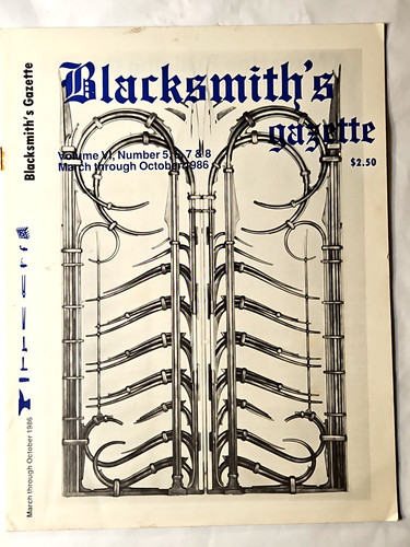 Blacksmith gazette newspaper - blacksmith's,