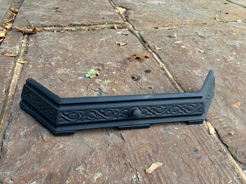 Cast iron fireplace ash pan
