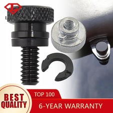 Rear Fender Seat Bolt Nut Rubber Knurled Cut Screw For Harley Dyna Street Bob