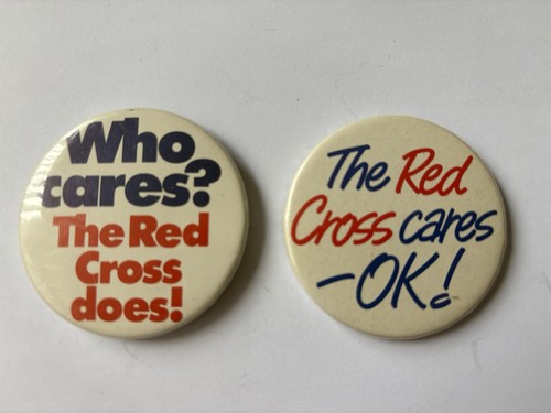 Red cross old tin - cross,