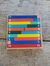 Wooden Maths Cuisenaire Rods