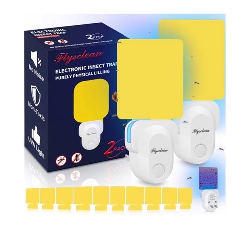 Flying insect trap plug - insect, plug-in