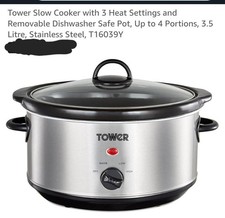 Tower Slow Cooker3 Heat