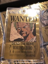 WANTED Roronoa Zoro One Piece
