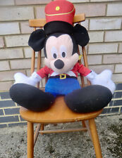 GIANT SIZE DISNEY MICKEY MOUSE AS BAND LEADER SOFT PLUSH CUDDLY TOY - OVER 2FT