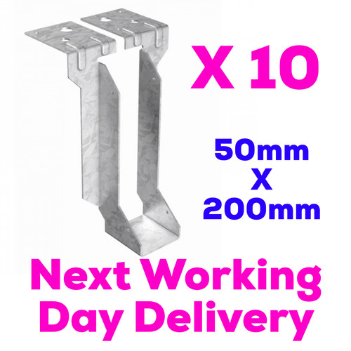 Masonry joist hangers - 200mm, x