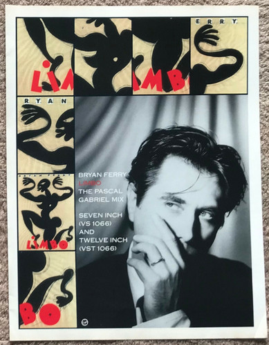 Bryan ferry limbo 1988 - bryan, full