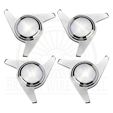 3 Bar/Ear Sharkfin Chrome
