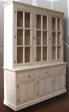 BESPOKE HANDMADE SOLID PINE GLAZED DRESSER