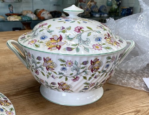 Minton haddon hall large soup - haddon,