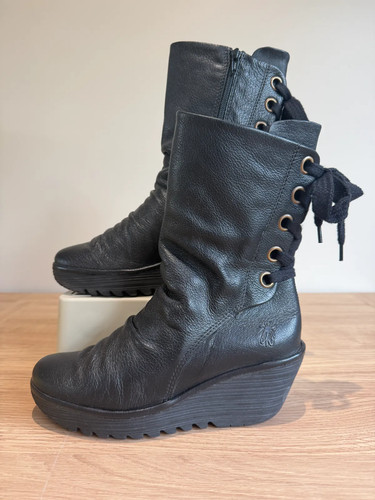 Fly london boots - fly, leather