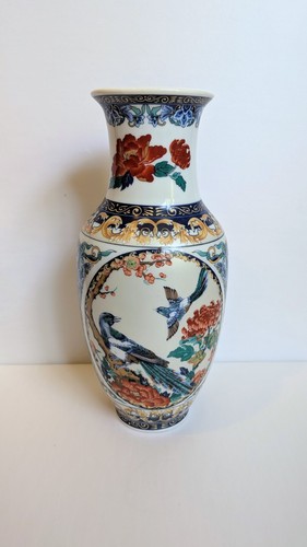 Japanese vase kutani style - vase,